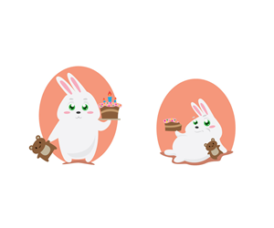Character design (stickers) for a mobile app | Figur-Design von ReDoDesigns