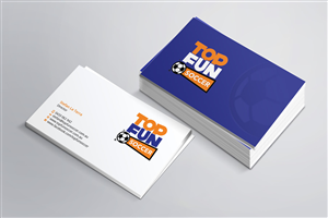 Business Card Design by AZ for Top Fun Soccer | Design: #3770338