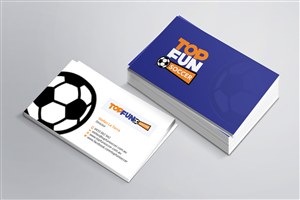 Business Card Design by AZ for Top Fun Soccer | Design: #3770343