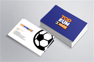 Business Card Design by AZ for Top Fun Soccer | Design: #3770366