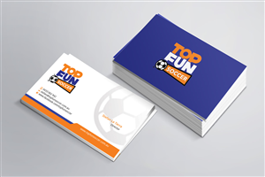Business Card Design by AZ for Top Fun Soccer | Design: #3770368