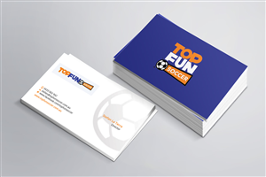 Business Card Design by AZ for Top Fun Soccer | Design: #3770370
