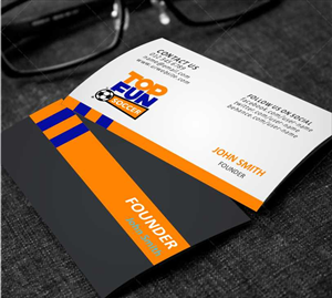 Business Card Design by AwsomeD for Top Fun Soccer | Design #3771330