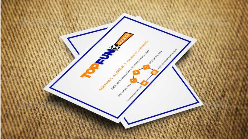 Business Card Design by AwsomeD for Top Fun Soccer | Design #3771344