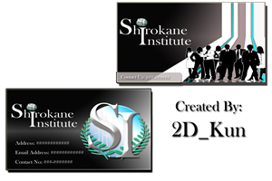 Business Card Design by 2D_kun