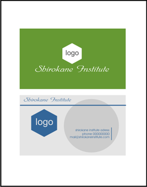 Business Card Design by enlova