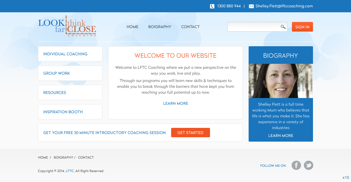 Web Design by pb for this project | Design #3790299