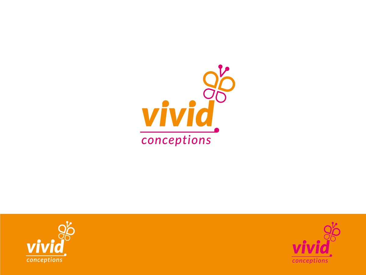 Logo Design by Miss Shine Design for Vivid Conceptions | Design #1041347