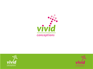 Logo Design by Miss Shine Design for Vivid Conceptions | Design: #1041354