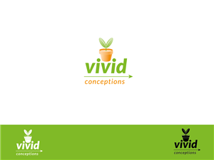 Logo Design by Miss Shine Design for Vivid Conceptions | Design: #1041360