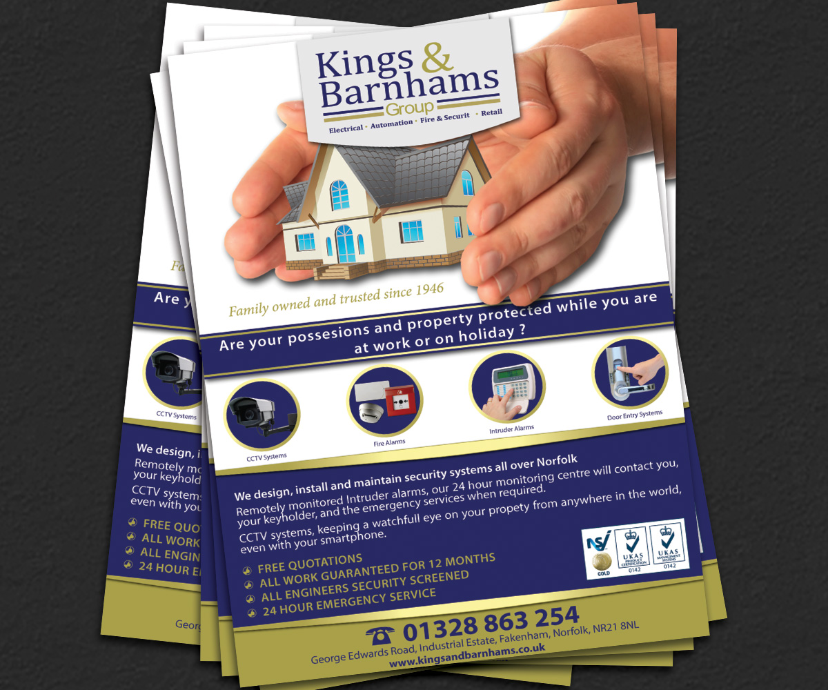 Flyer Design by Parmitu for Kings and Barnhams | Design #3805972