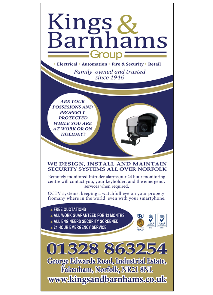 Flyer Design by Maden for Kings and Barnhams | Design #3773172