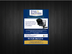 Flyer Design by Z.A for Kings and Barnhams | Design: #3805430