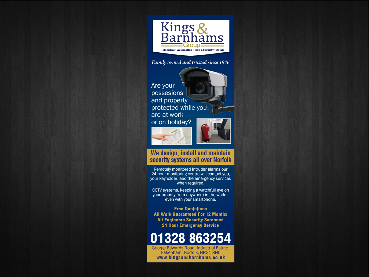 Flyer-Design von Z.A für Kings and Barnhams | Design #3819632