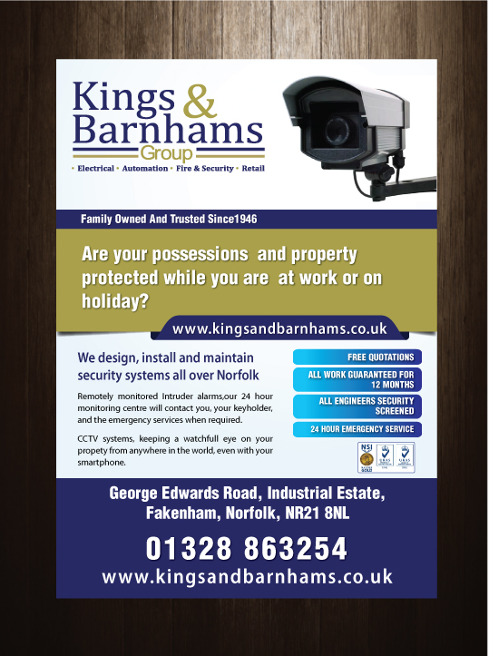 Flyer Design by meet007 for Kings and Barnhams | Design #3785555