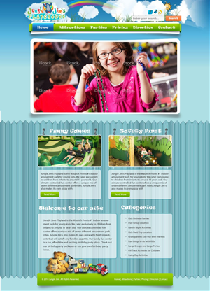 Jungle Jim''s Playland Website Revamp | Diseño Web por TechWise