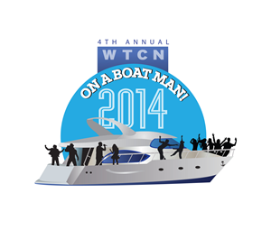 WTCN On a Boat Man Weekend! | T-shirt Design by Thomas DeHart