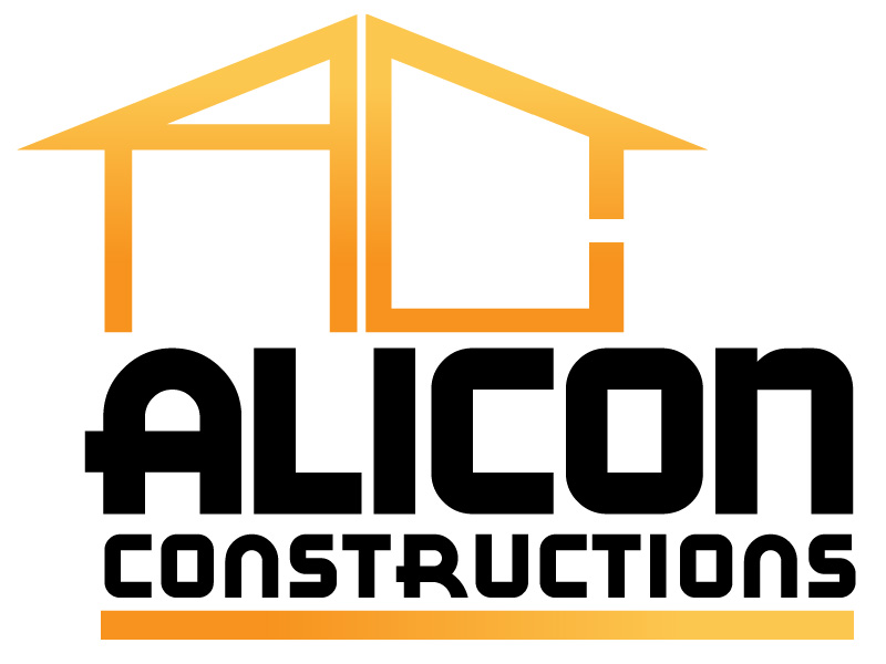 Logo Design by Kustom Deluxe Printing and Design for Alicon Constructions Pty Ltd | Design #119786