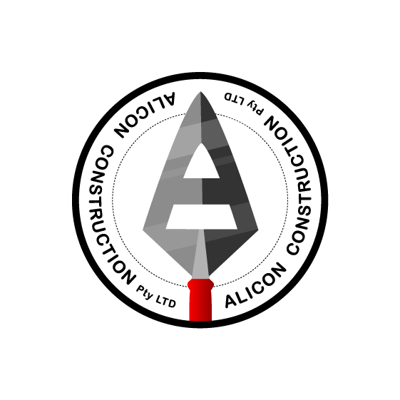 Logo Design by Pinnacle Graphics for Alicon Constructions Pty Ltd | Design #121553