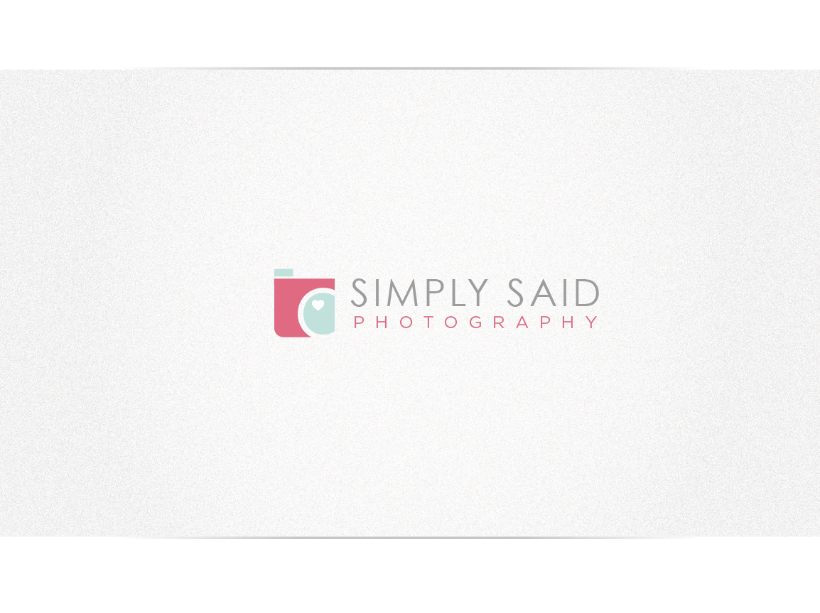 Logo Design by Cherry Pop Design for Simply Said Photography | Design #1271135