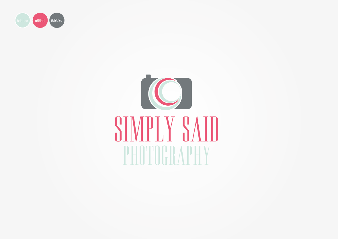 Logo-Design von pantonemédia für Simply Said Photography | Design #1275005