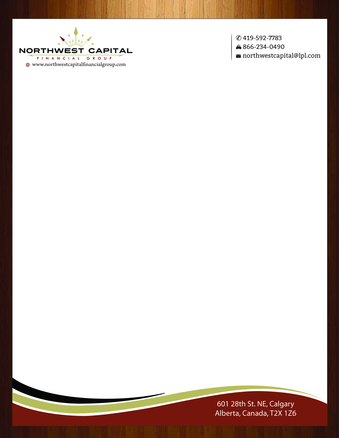 Letterhead Design by HarmiDesigning for this project | Design #3781906