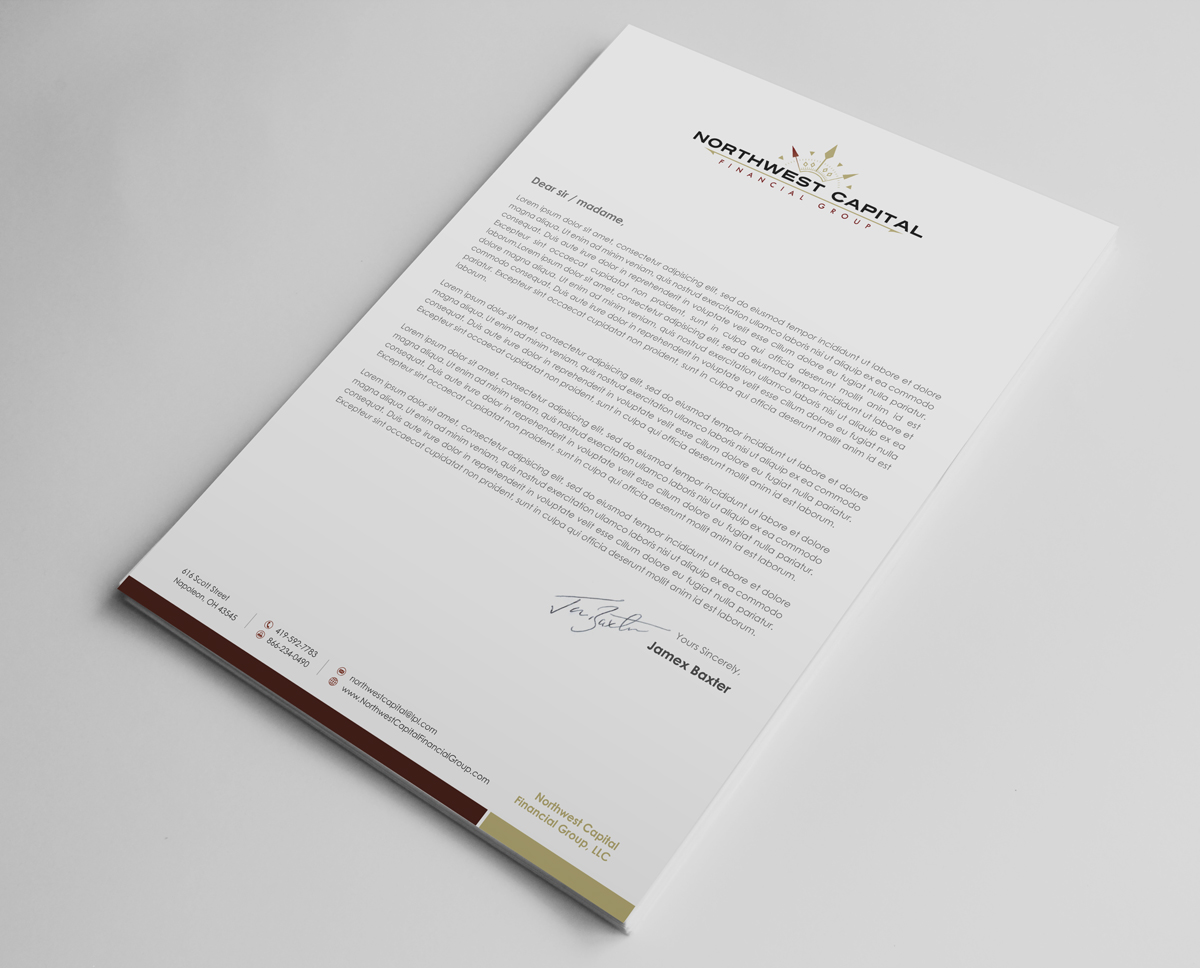 Letterhead Design by logodentity for this project | Design #3787732