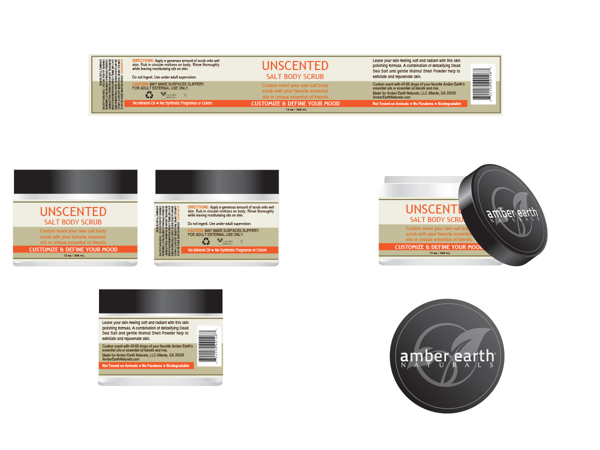 Label Design by Soula Vetter for Amber Earth Organics LLC | Design #3789663