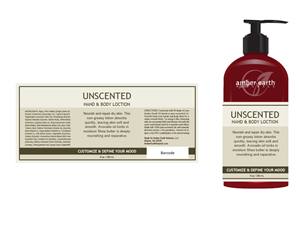 Label Design by Soula Vetter for Amber Earth Organics LLC | Design: #3795691