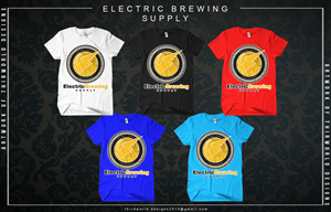 T-shirt Design by Aurelio III for Electric Brewing Supply, LLC | Design: #3821039