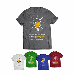 T-shirt Design by Gintale for Electric Brewing Supply, LLC | Design: #3817960