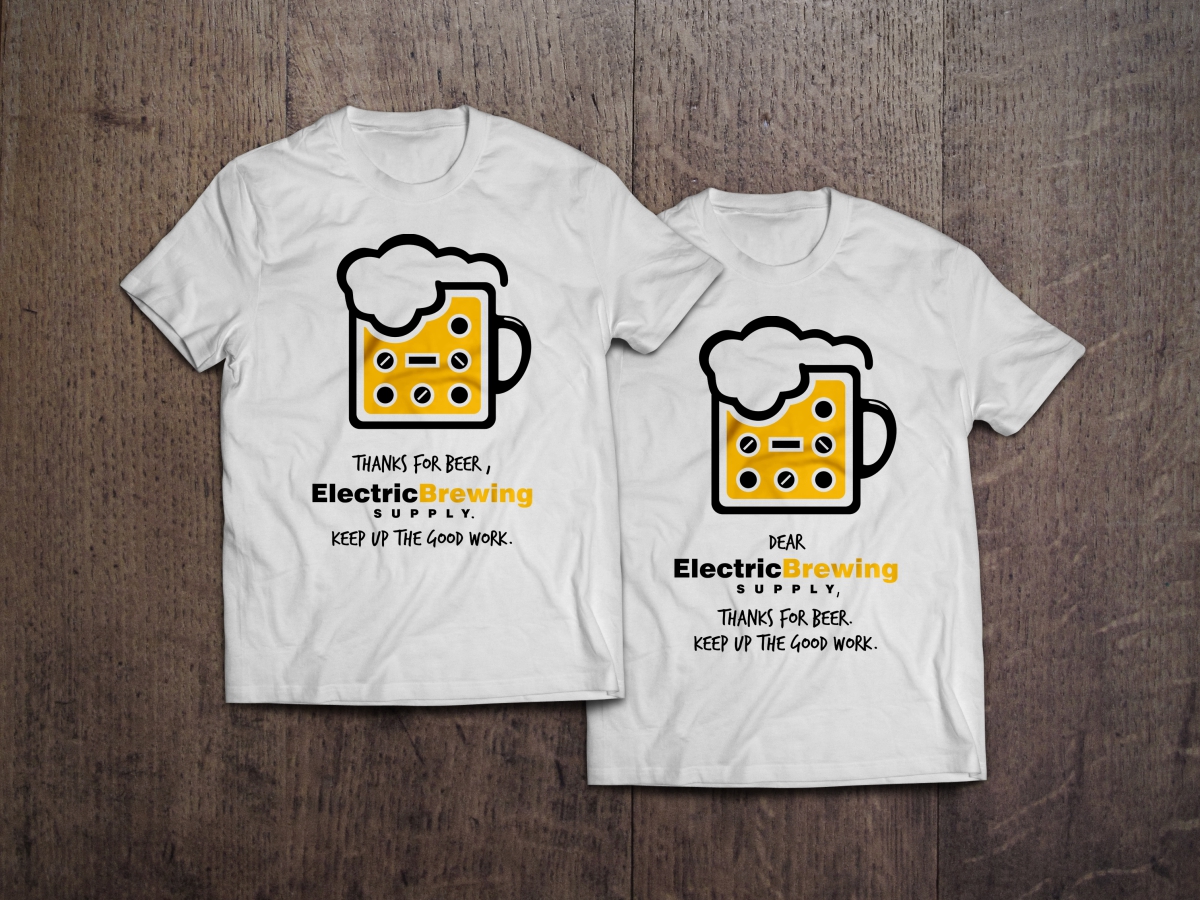 Diseño de Camiseta por Gintale para Electric Brewing Supply, LLC | Diseño #3853123
