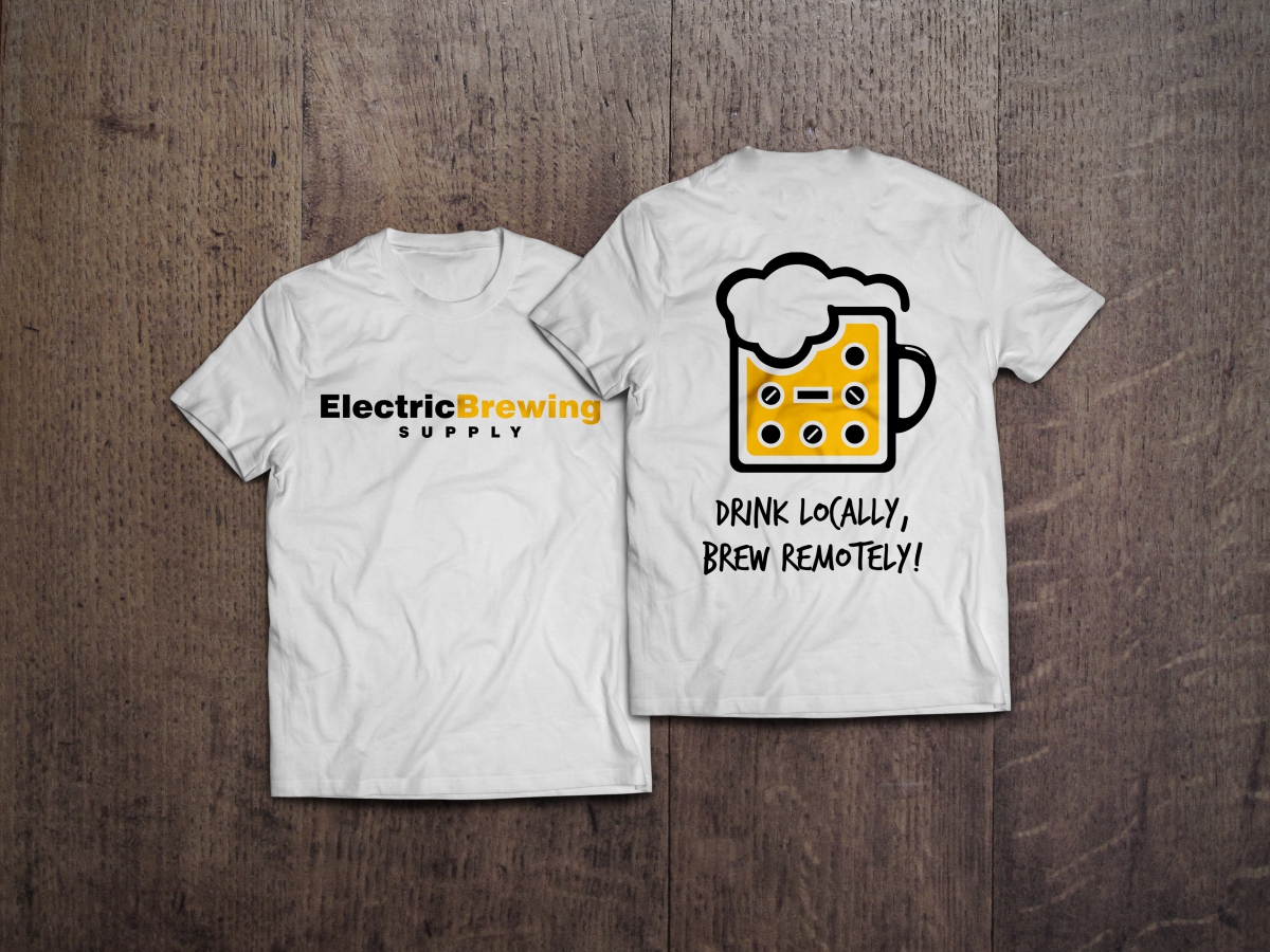 T-shirt Design by Gintale for Electric Brewing Supply, LLC | Design #3857497