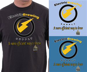 T-shirt Design by byDesign Graphic Design for Electric Brewing Supply, LLC | Design: #3824788