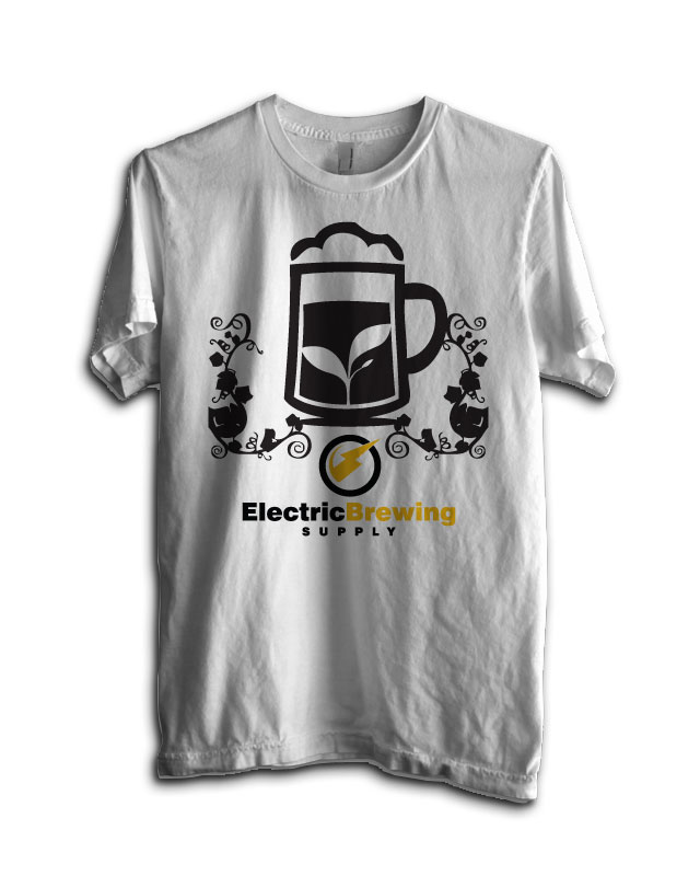 Diseño de Camiseta por boerudul para Electric Brewing Supply, LLC | Diseño #3815653