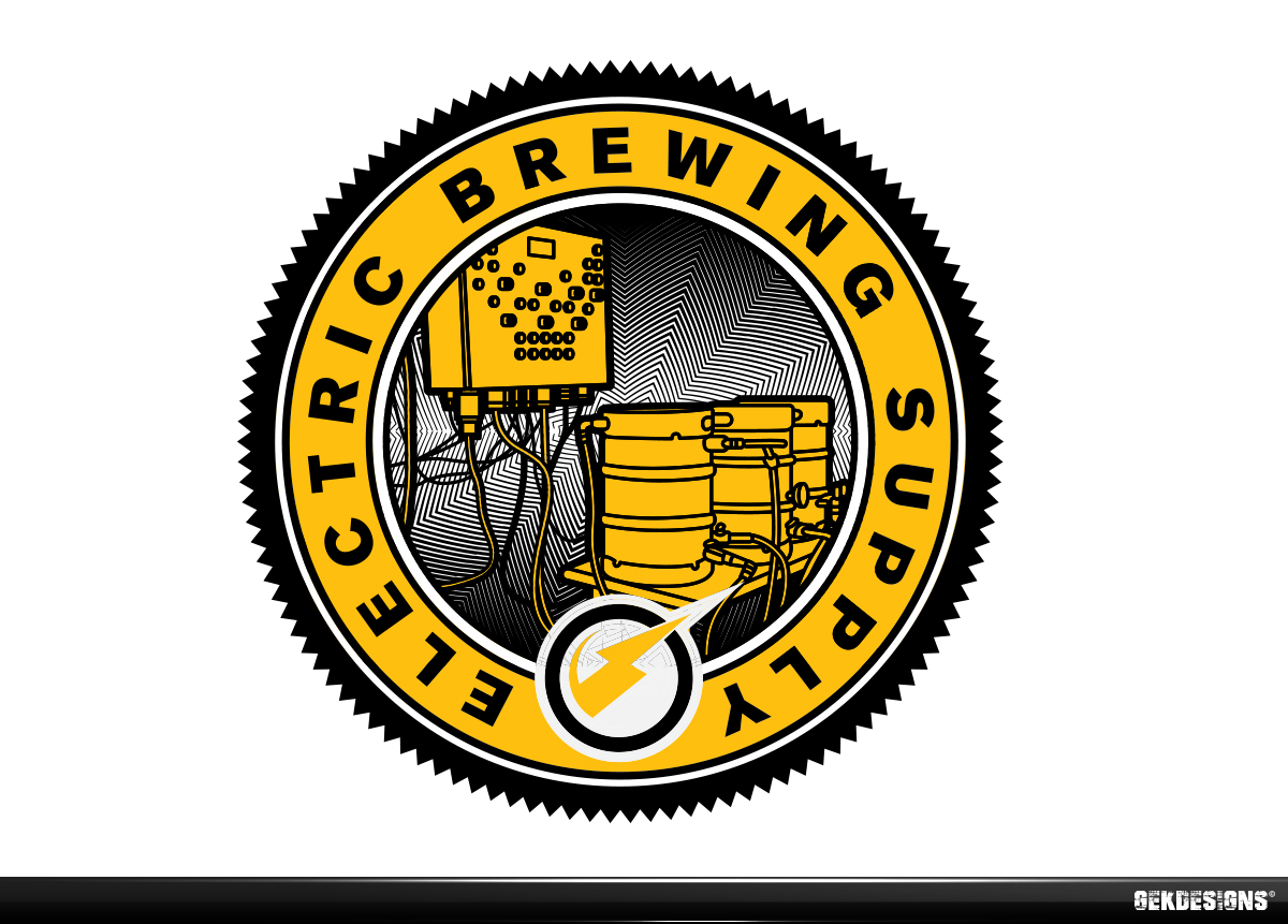 Design de T-shirt par gekgrfx pour Electric Brewing Supply, LLC | Design #3856594