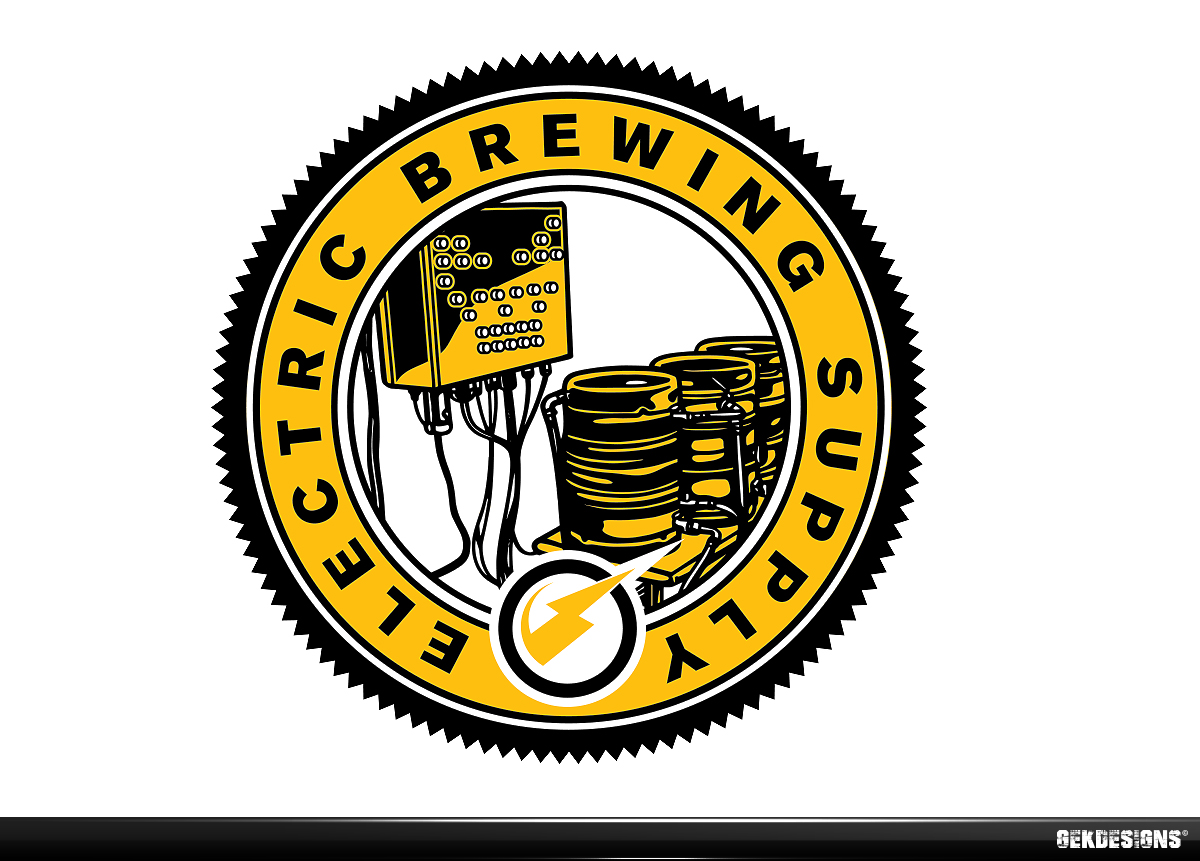 Design de T-shirt par gekgrfx pour Electric Brewing Supply, LLC | Design #3859155