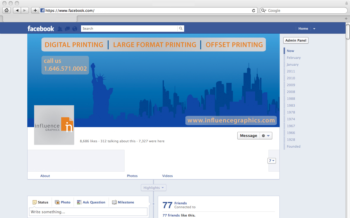 Facebook Design by caroline's design for this project | Design #1019272