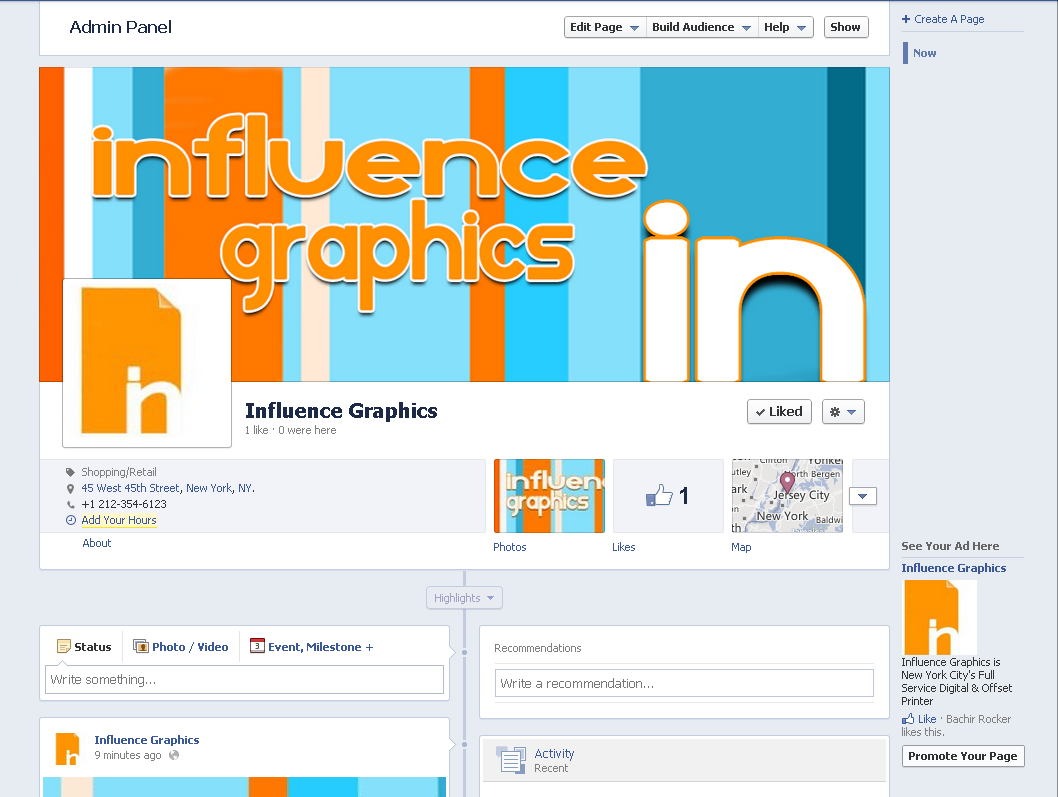 Facebook Design by bachir7 for this project | Design #1010418