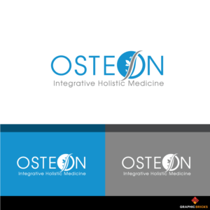 Business name: OSTEON, Tag line:  Integrative Holistic Medicine I would like the logo integrated in the business name like in the submited design. | Design de Logo par Graphic Bricks