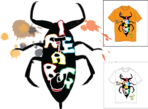 T-shirt Design by Queenzgate for Butterfly Skye | Design: #1046784