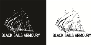 Logo Design by John-Alexander Design for Black Sails Armory | Design #3792347