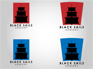 Logo Design by Goodman Design for Black Sails Armory | Design: #3820426