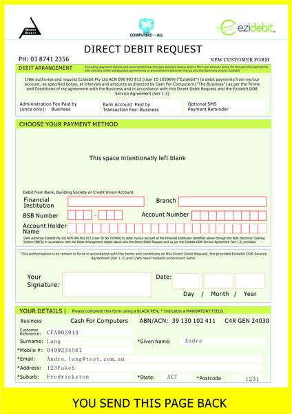 Envelope Design by bigfish.liang for Cash For Computers | Design #135418