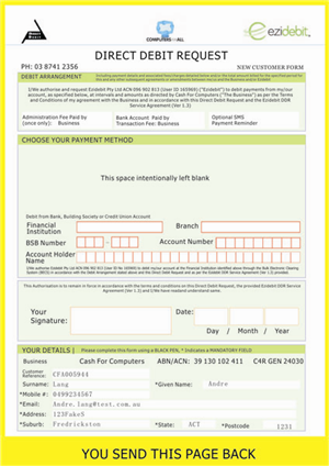 Envelope Design by bigfish.liang for Cash For Computers | Design: #135418