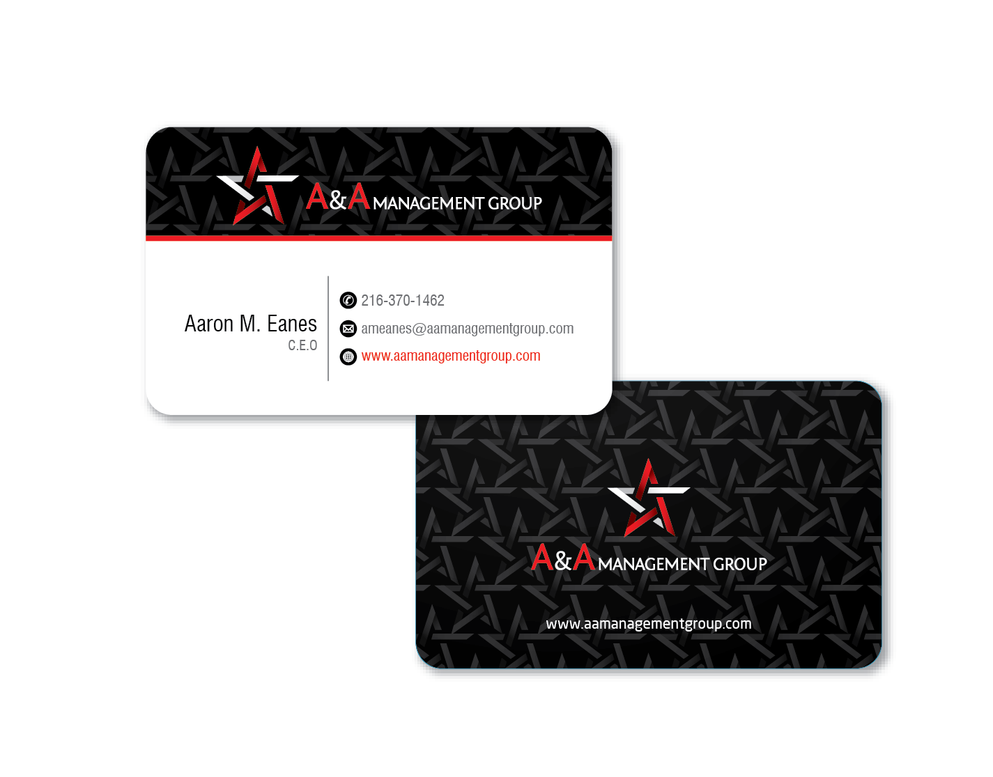 Business Card Design by mag wong for A&A Management Group LLC | Design #1007735