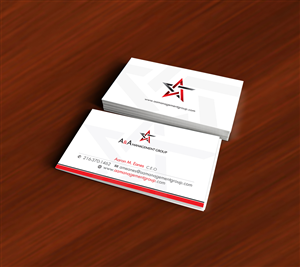 Design de Carte de Visite par asimali pour A&A Management Group LLC | Design : #1000363