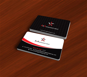 Design de Carte de Visite par asimali pour A&A Management Group LLC | Design : #1002356