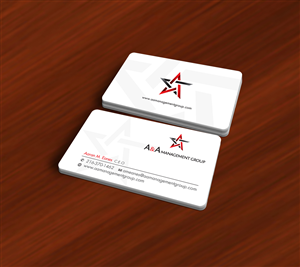 Design de Carte de Visite par asimali pour A&A Management Group LLC | Design : #1002368