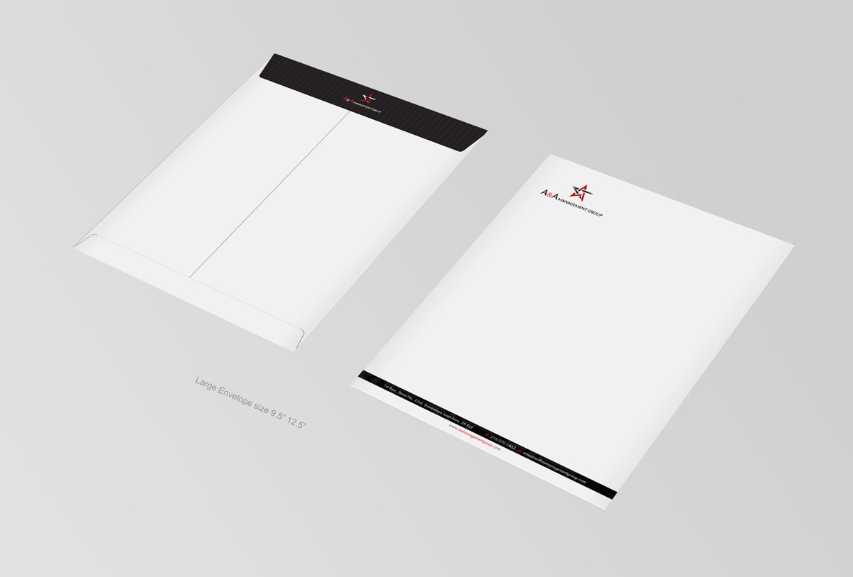 Business Card Design by asimali for A&A Management Group LLC | Design #1008834